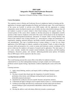 IBIO4600 Course Syllabus 2016
