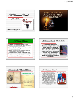A Christmas Carol