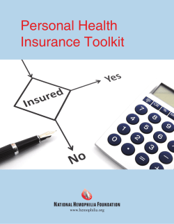 Personal Health Insurance Toolkit