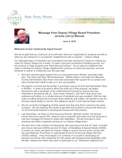 here - Osprey Village