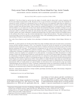 Forty-seven Years of Research on the Devon Island Ice Cap, Arctic