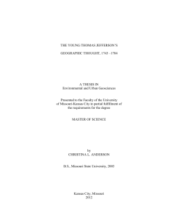 THE YOUNG THOMAS JEFFERSON`S