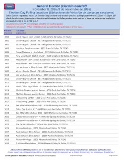 here - Dallas County Elections