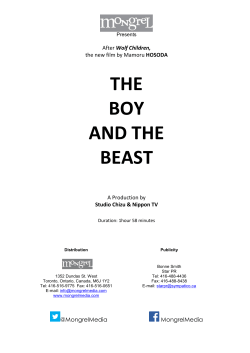 the boy and the beast