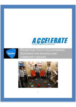 promoting youth volunteering