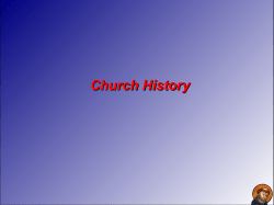 Sunday School - First Covenant Church