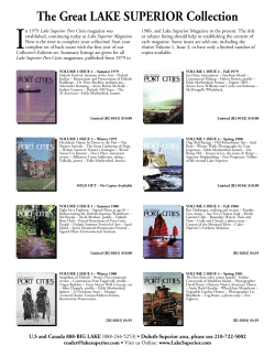 Browse the Back Issue Listing
