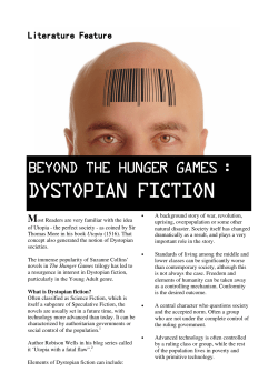 Beyond The Hunger Games: Dystopian Fiction