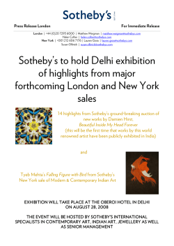 New Delhi - Art Market Monitor