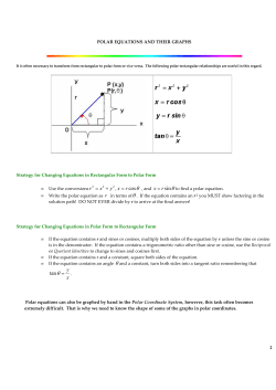 polar graphs