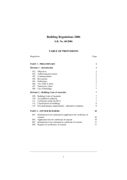 Building Regulations 2006
