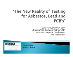 AsbestosLeadPCB