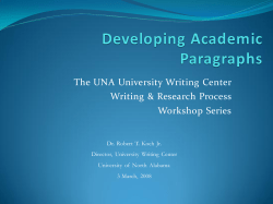 Apostrophe Catastrophe - University of North Alabama