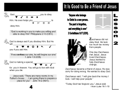 Following Jesus, My Friend