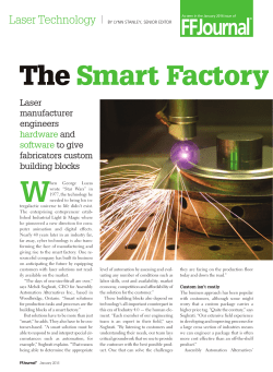 The Smart Factory A - Automation Alternatives
