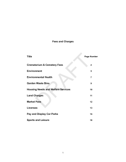 Fees and Charges 2013-2014 - Great Yarmouth Borough Council
