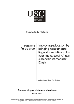 Improving education by bringing non-standard linguistic varieties to
