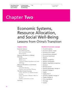 economic systems - McGraw Hill Higher Education