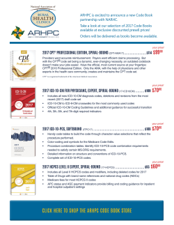 click here to shop the arhpc code book store