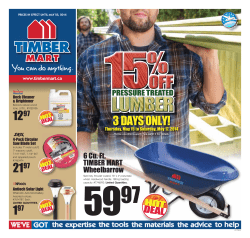 3 DAYS ONLY! - Haney Builders Supplies