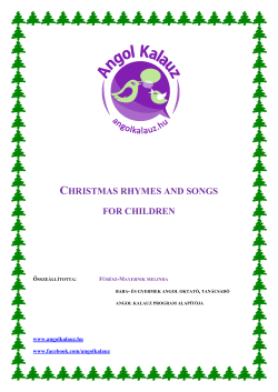 Christmas rhymes and songs