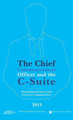 The Chief - European Association of Communication Directors