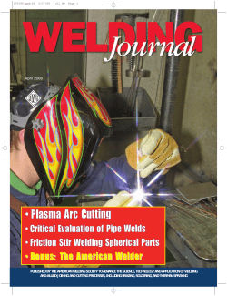 Plasma Arc Cutting