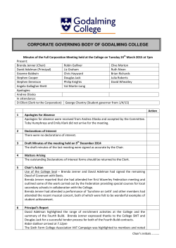 Corporation - Godalming College