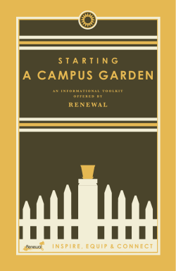 The Campus Garden Toolkit