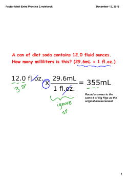 Factor-label Extra Practice 2.notebook