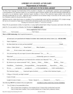 american legion auxiliary