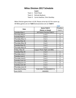 Mites - Howe Sound Minor Ball