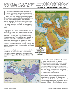 f you could zoom out a satellite picture of the Arabian Peninsula to