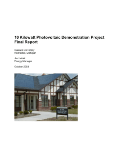 the project Final Report