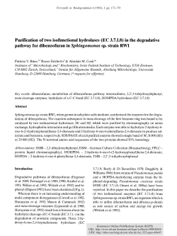 Purification of two isofunctional hydrolases (EC