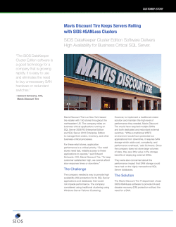 Mavis Discount Tire Keeps Servers Rolling with SIOS #SANLess