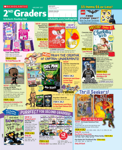 2NDGraders - Scholastic Reading Club