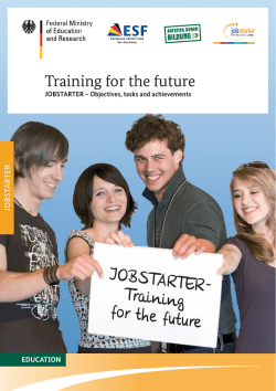 Training for the future