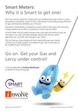 Smart Meters - Involve Northwest