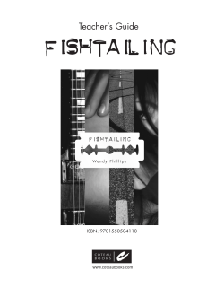 Teacher`s Guide FISHTAILING