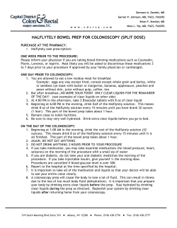 HALFLYTELY BOWEL PREP FOR COLONOSCOPY (SPLIT DOSE)