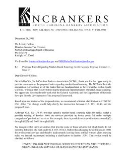 North Carolina Bankers Association