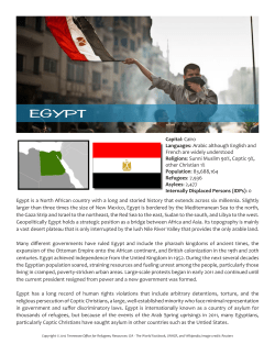 Egypt is a North African country with a long and storied history that