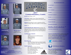 Baseball Camps - Camden County School System