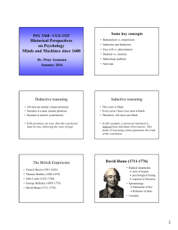 Origins of neuroscience - The University of Texas at Dallas