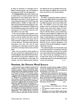 Osmium, the Densest Metal Known - Johnson Matthey Technology
