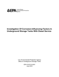 Investigation Of Corrosion-Influencing Factors In Underground