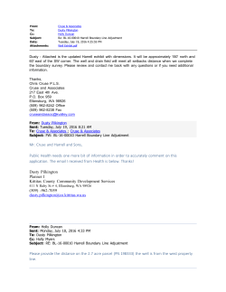 Mr. Cruse and Harrell and Sons, Public Health