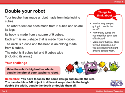 Problem Solving and Reasoning_Sample Activity