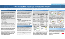 MRI Induced RF Heating of Transdermal Patches
